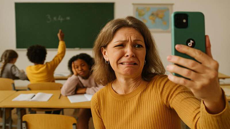 45-year-old teacher becomes TikTok millionaire by sharing classroom fails—here’s what she learned about viral content